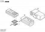 Bosch 0 601 098 103 Dle 30 Plus Distance Measuring Unit 6 V / Eu Spare Parts